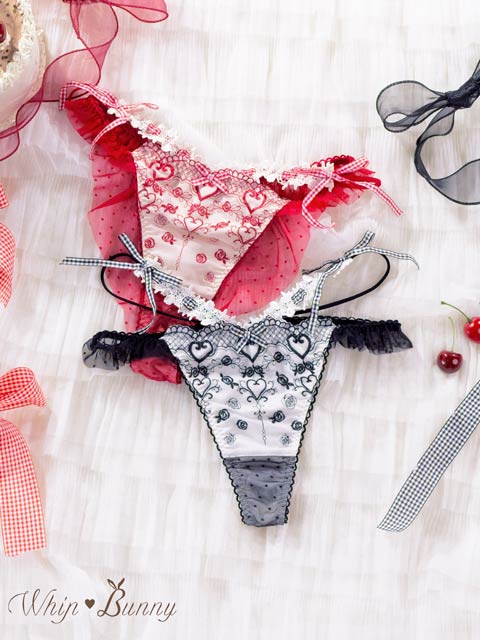 【明日花キララプロデュース/WhipBunny】Romantique Fille Bra&Shorts/ ロマンティックフィーユショーツ[推し]
