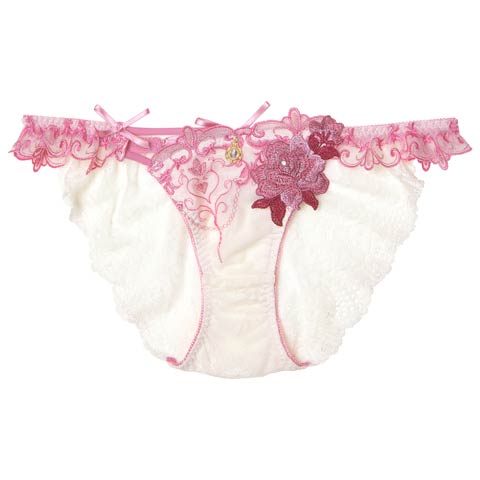 【明日花キララプロデュース/WhipBunny】Luxury Rose Heart Shorts/T-back ラグジュアリーローズハートショーツ/Tバック(メアリーマグダレン/フルバック-M)