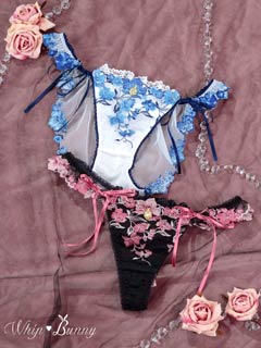 1/19新作!【明日花キララプロデュース/WhipBunny】Romantic Ribbon Bouquet Shorts/ ロマンティックリボンブーケショーツ