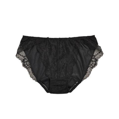 【明日花キララ着用/WhipBunny】Black Lace Sanitary Shorts ブラックレースサニタリーショーツ(BLACK-M)
