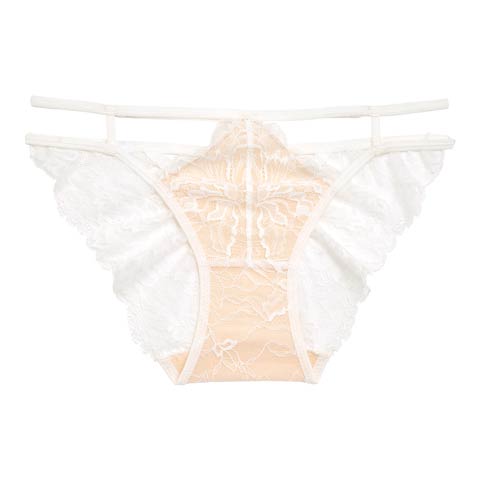 Glamourous Code Rose Shorts/T-back グラマラスコードローズショーツ/Tバック(ホワイト/フルバック-M)