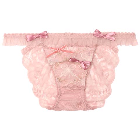 【明日花キララプロデュース/WhipBunny】Twinkle Sweet Candy Shorts / トゥインクルスイートキャンディショーツ(ローズキャンディーリボン/フルバック-M)