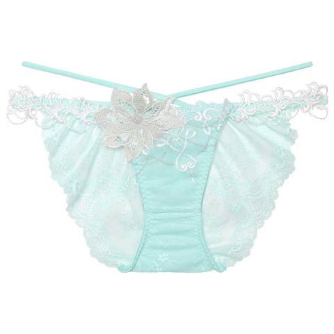 8/23再販!【明日花キララプロデュース/WhipBunny】Aurora Jewel Mermaid Shorts / オーロラジュエルマーメイドショーツ(マーメイドミント/フルバック-M)