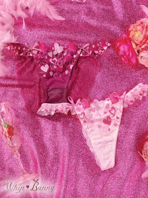 7/21新作!【明日花キララプロデュース/WhipBunny】Sweetie Heart Frill Shorts / スウィーティーハートフリルデザイン違いショーツ