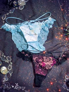 11/22再販!【明日花キララプロデュース/WhipBunny】Glitter Rose Tiara Shorts / グリッターローズティアラショーツ