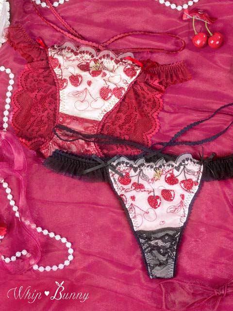 9/15新作!【明日花キララプロデュース/WhipBunny】Twinkle Cherry Frill Shorts /トゥインクルチェリーフリルショーツ