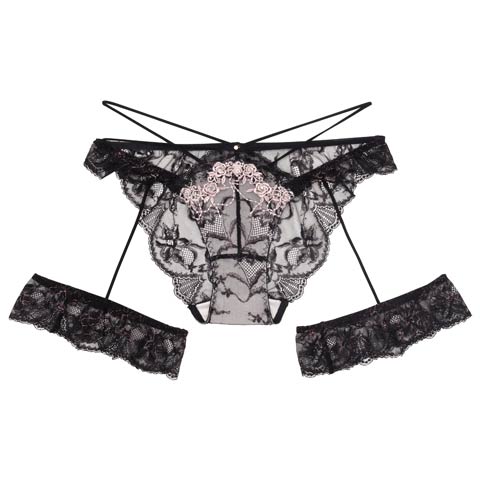 8/25新作!【明日花キララプロデュース/WhipBunny】Luxe Rose Gold Shorts / リュクスローズゴールドショーツ(ローズゴールドブラック/フルバック-M)