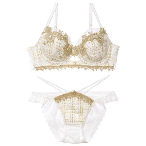 11/21新作!【明日花キララプロデュース/WhipBunny】Luxury Snow Tweed Bra&Shorts / ラグジュアリースノーツイードブラ＆ショーツ[推し](スノーホワイト-B65/ショーツM)