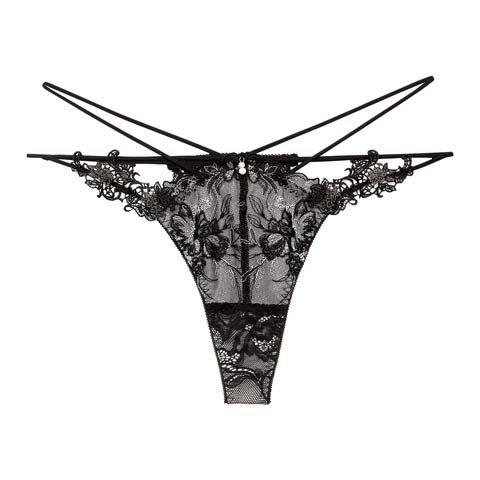 4/3新作!【明日花キララプロデュース/WhipBunny】Jewelry Bloom Lace Shorts / ジュエリーブルームレースショーツ(レーヴブラック/Tバック-M)