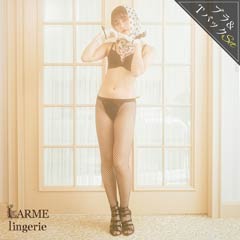 【LARME】Sensual all lace Bra&T-back/Black センシュアルオールレースブラ&Tバック/ブラック