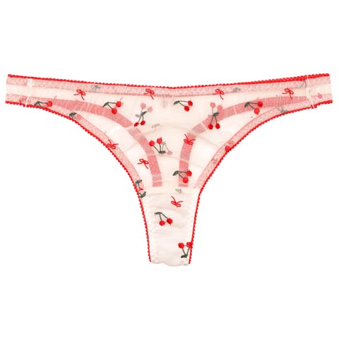 10/16新作!【Alisa Uenoプロデュース/awgu】CHERRY Series Tショーツ(レッド-Sサイズ)