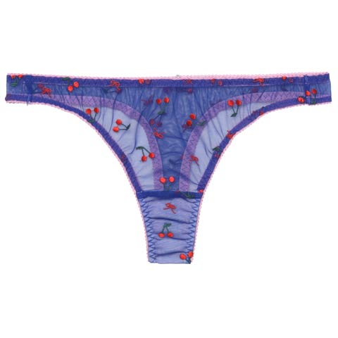 10/16新作!【Alisa Uenoプロデュース/awgu】CHERRY Series Tショーツ(ネイビー-Sサイズ)