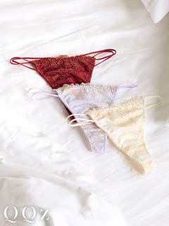 12/19再販!【てんちむプロデュース/QQz】ふわりっちTバック