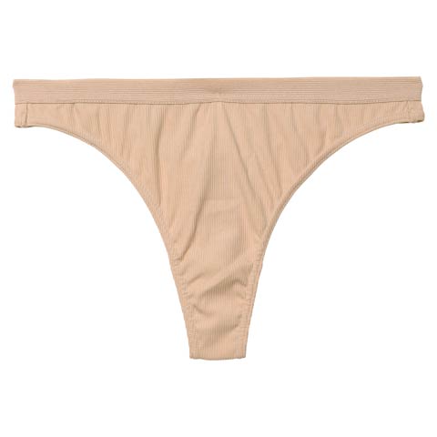 【予約:12/19頃より順次発送】11/27新作!【てんちむプロデュース/QQz】エブリデイＴバック(ベージュ-M)