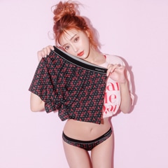 【WhipBunny】 レッドバニーロゴメンズボクサー