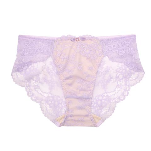 【ダレノガレ明美プロデュース/GARRONE】Ballerina Lace Shorts バレリーナレースショーツ(ラベンダー-M)