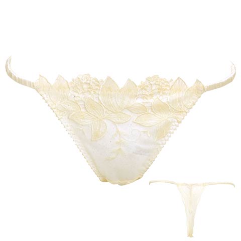 3/24新作!Radiant Elf T-back　レディアントエルフＴバック(クリーム-Mサイズ)