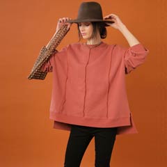 10/23UP【thorio port House】Big silhouette pullover