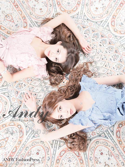 [Andy]オールフラワーレースフリルウエストリボンタイトミニ丈キャバドレス[AN-OK2299]