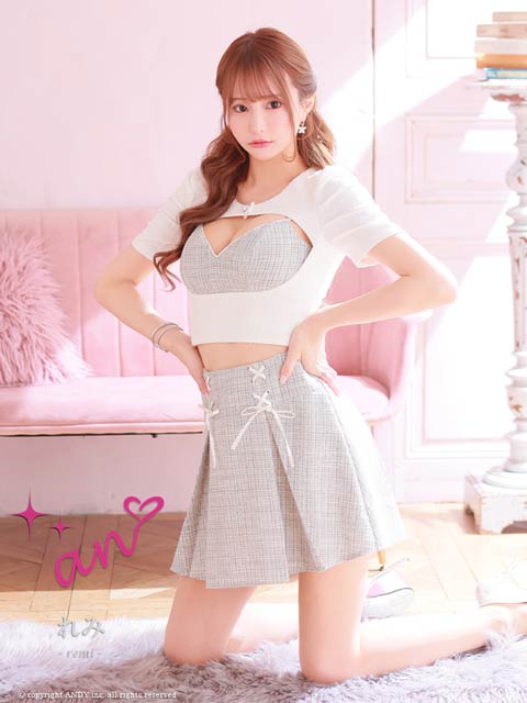 金ハート×りぼんバックスピンドルセクシーセットアップ (リップ 金ハート×りぼんバックスピンドルセクシーセットアップ (リップ