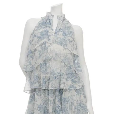 4/2新作!【ポイント20倍】[Andy]トワルドジュイアメスリティアードフリルAラインミニ丈セットアップ[AN-ON3068](アイボリー-XSサイズ)