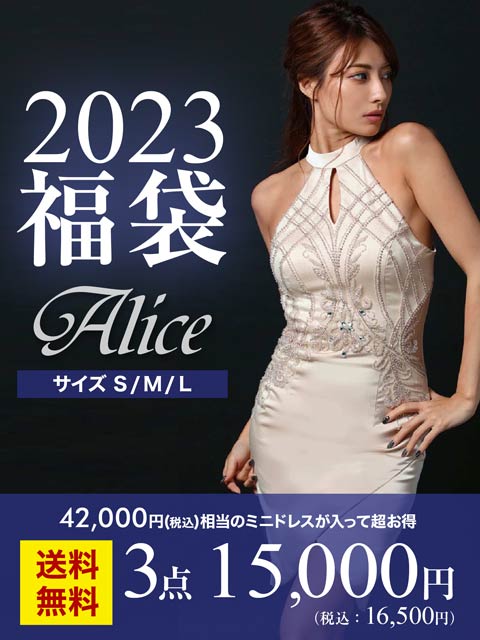 [2023年福袋]Alice福袋（ドレス3点入り/総額42(ドレス3着-S)