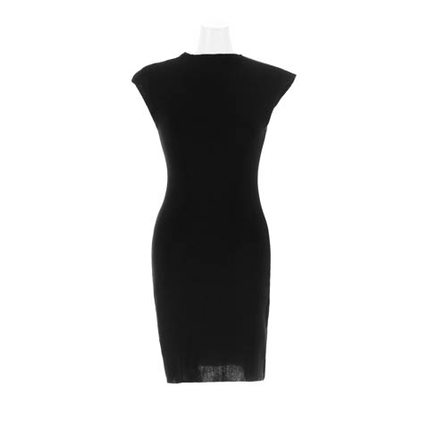 9/22新作!ワンカラーシームレスニットワンピース[カジュアル/dazzy closet](ブラック-フリーサイズ)