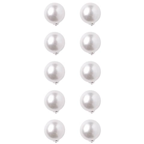 [10点SET]1粒パール髪飾り【YUKATA by dazzy 2025】(シルバー-パール)