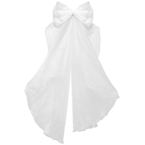 プリンセスアイドルボリュームリボン【2025ハロウィン/小物】(ホワイト-フリーサイズ)