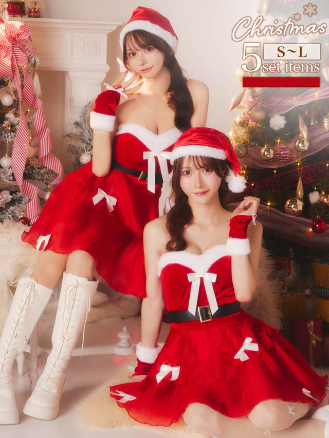 ネコ耳ポンチョ＆ミニスカートセット