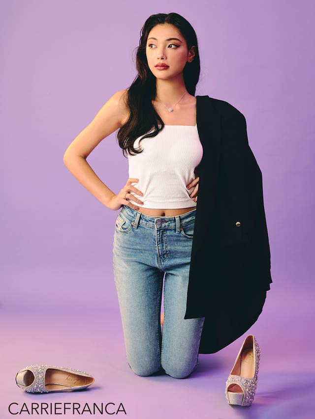 [CARRIEFRANCA]カジュアルリブキャミソール