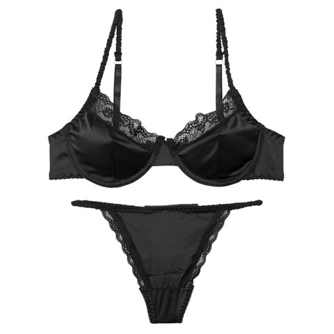 8/30再販!【Tバック】[CARRIEFRANCA]ラフィネレースブラセット[推し](ブラック-S)