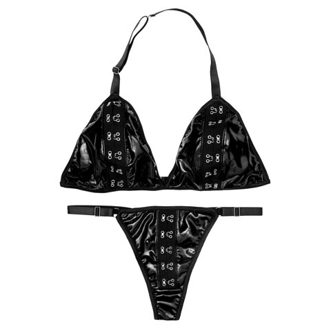 7/21新作!【Tバック】[CARRIEFRANCA]ミッドナイトブラセット[推し](ブラック-S)