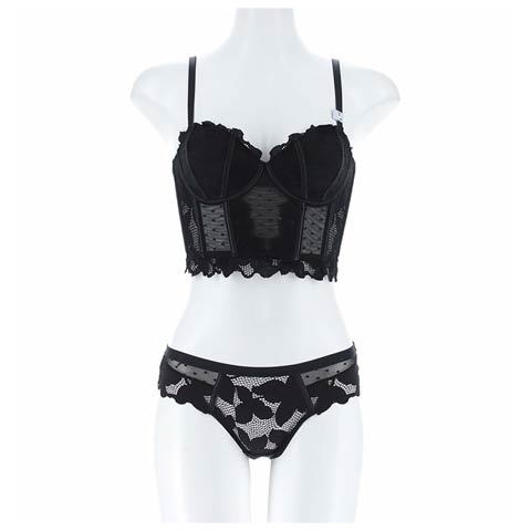 [Re:Gina]VANILLA/ヴァニッル[推し](ブラック-S)