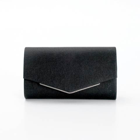 9/19新作![2way]グリッターレタークラッチ＆ショルダーバッグ(ブラック-フリーサイズ)