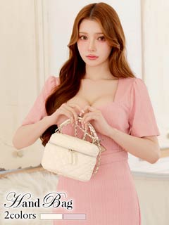 9/29新作![2way]ダスティキルティングバニティハンド＆ショルダーバッグ