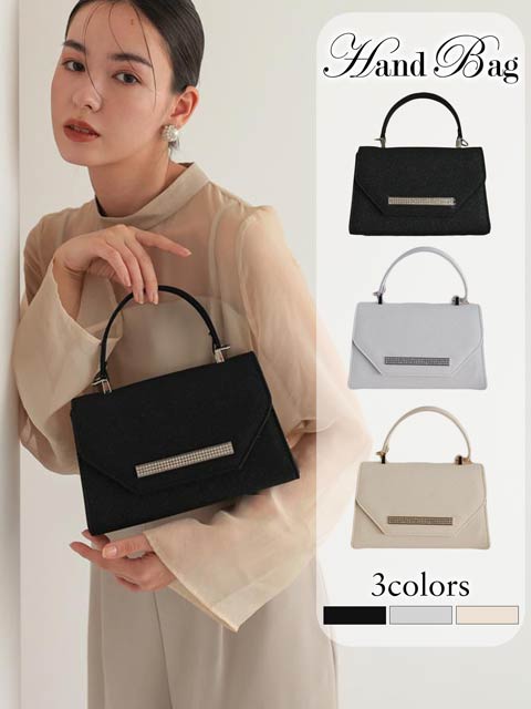 2/9新作![2way]ビジューラインパーティーバッグ