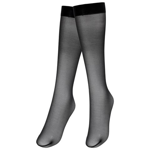 12/17新作!穴があきにくいストッキング(ブラック-フリー)