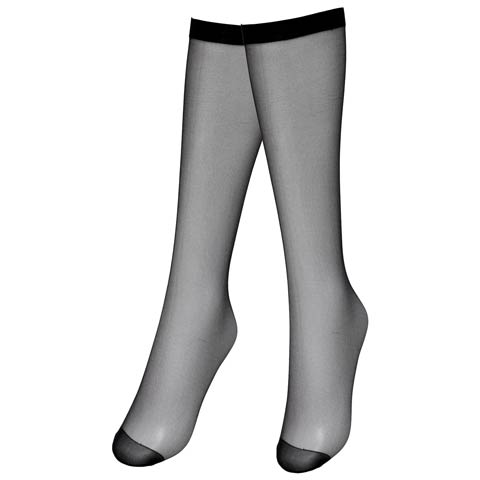 12/17新作!しめつけないストッキング(ブラック-フリー)