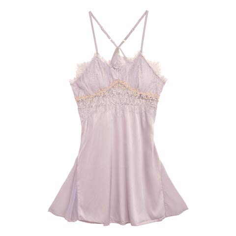 エレガンスフルールレーシィベビードール(ラベンダー-M)