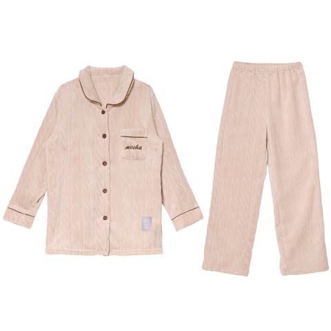 12/15新作!もこもこパイピングルームウェア(ピンク-M)