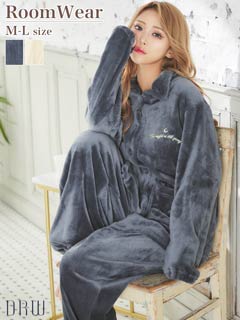 11/10新作!モコモコハイネックロゴトップス&パンツルームウェア