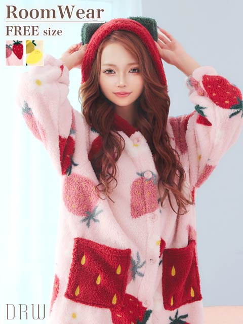 11/26新作!もこもこスウィートフルーツルームウェア
