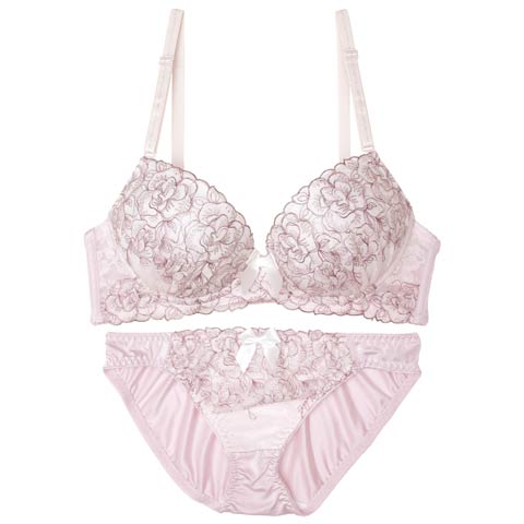 8/13新作!グレイスベルフルールブラジャー&フルバックショーツ[推し][人気](ラベンダー-A70/ショーツM)