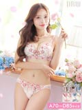 1/20再販!メロウフラワーブロッサム育乳ブラジャー&フルバックショーツ[推し][人気]