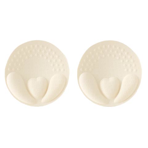 [単品]ワンカラー激盛れ丸型水着用パッド【dazzy beach/2025ビキニ】(アイボリー-4cm)