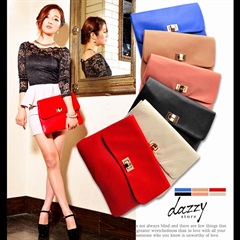 [2Way][全6色]レザー2Wayクラッチバック