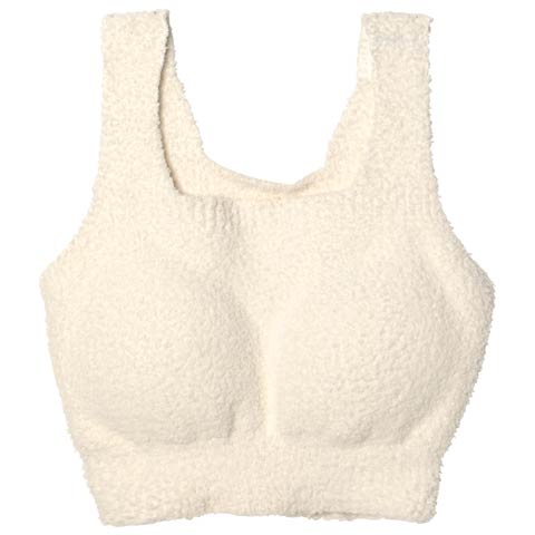 11/21新作!【ノンワイヤー】もこもこガーリーブラジャー単品(ホワイト-フリー)