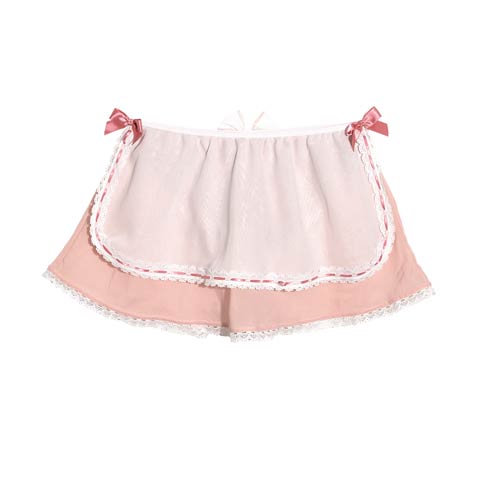 ロマンティックキュートリボンスカートショーツ単品[おそろいショーツ](ピンク-M)