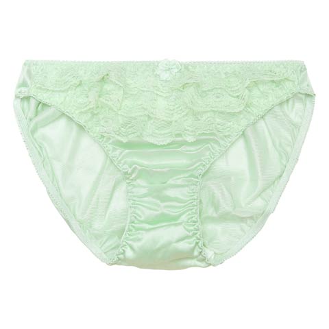 11/8再販!ガーリーフリルレースサニタリーショーツ(ミント-M)